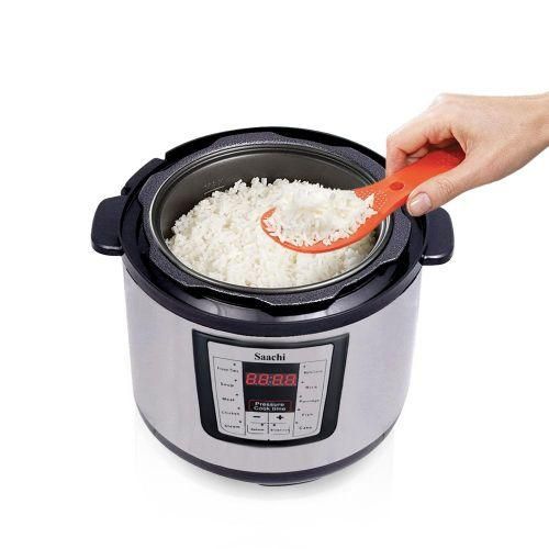product_image_name-Saachi-Electric Pressure Cookers  8 L -1200 - Silver-4