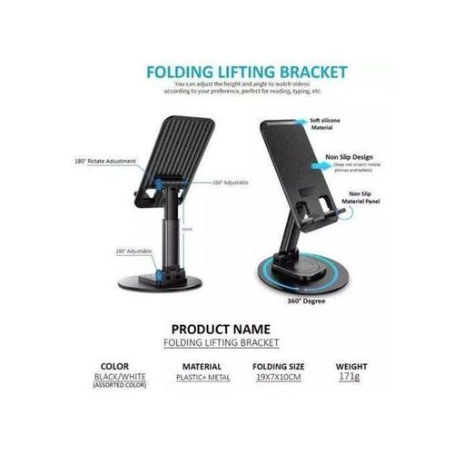 product_image_name-Generic-360° Foldable Portable Phone Stand – Black-2