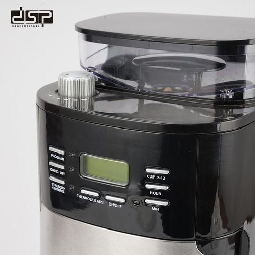 product_image_name-Dsp-2 In1 Automatic Electric Espresso Coffee Maker Machine- Black.-6