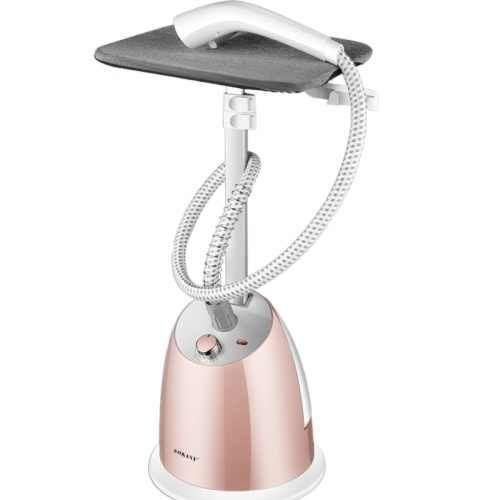 product_image_name-Sokany-Vertical Garment Steamer Water Capacity 2.2L Electric Pump 2.0Bar 2200W- Pink .-3