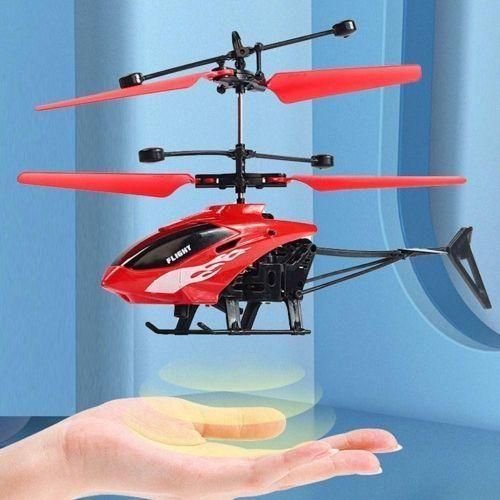 product_image_name-Generic-Inductive Remote Control Helicopt er Collision Charge - Red -2
