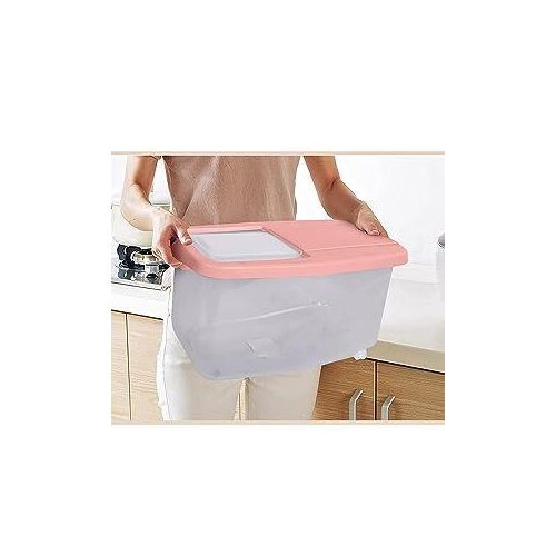 product_image_name-Generic-7Kg Rice Bucket/Beans/Flour/Cereal Storage Box Container - Multicolor-6