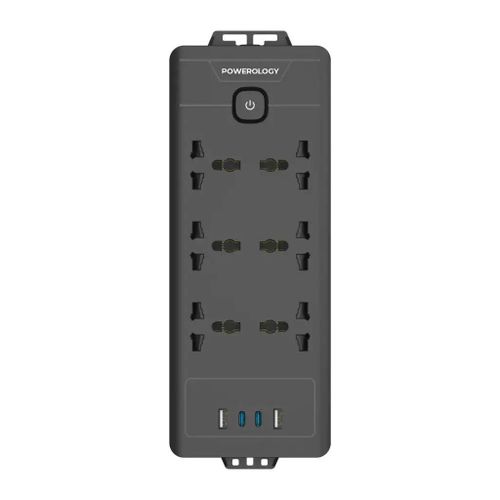 product_image_name-Powerology-6AC 2500W Power Strip - Black - Black-1