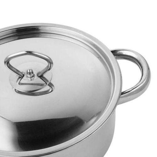 product_image_name-Generic-15 Pieces Of Stainless Steel Saucepans Pots Cookware Set -Silver-6
