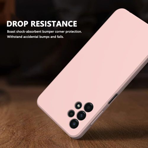 product_image_name-Generic-Samsung Galaxy A73 Silicone Case - Pink-3