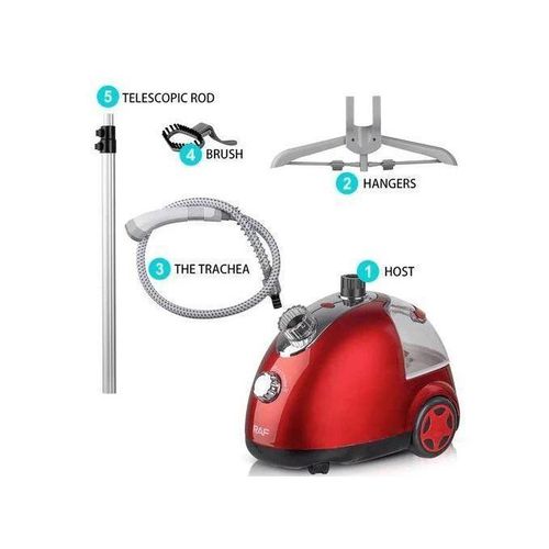 product_image_name-RAF-Maxwell 1300ML Vertical Garment Steamer-Red-3