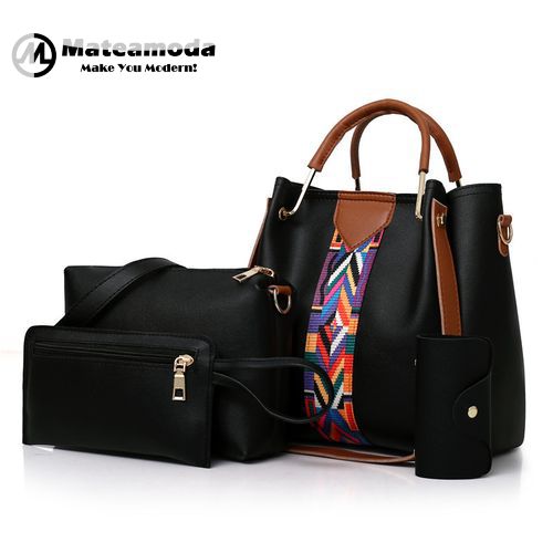 Shop 4 PCS Women Bags Ladies Bags Handbags Purse Shoulder Bags Tote Bags Hobo Bags Jumia Uganda