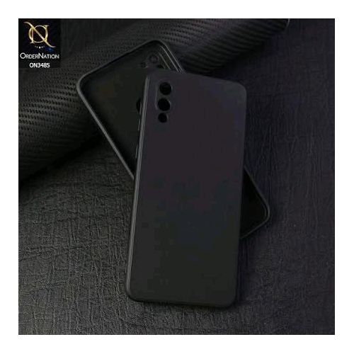product_image_name-Generic-Case for Galaxy A02 Case, Samsung M02 SM-A022F Case, Slim Thin Carbon Fiber Phone Case TPU Soft Back Cases Anti-Scratch Shockproof Protective Cover for Samsung Galaxy A02 Black-3