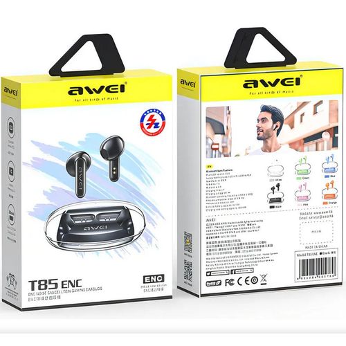 product_image_name-Awei-T85 Wireless Earbuds, Bluetooth 5.3 Noise Cancelling Ear Buds-Multi-2