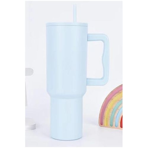 product_image_name-Generic-Stainless Steel Vacuum Insulated Tumbler for Water, Iced Tea or Coffee - Blue.-1