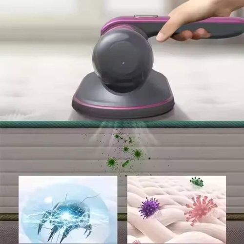 product_image_name-Generic-Cordless Dust Mite Cleaning Machine, Mattress Sofa Car Vacuum Cleaner, 2 Gear Mite UV Bed Vacuum Cleaner Digital Display Handheld Mite Remover, Suitable for Mattress, Sofa, Car Cleaning Handheld Cordless UV Bed Vacuum Cleaner 8000pa Strong Suction Power -8