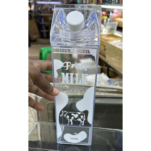product_image_name-Generic-1000mls Plastic reusable milk/ juice bottle - multicolor and design -1