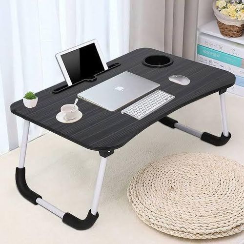 product_image_name-Genetic- Multifunction Lap Tablet Desk with Cup Holder, Perfect for Eating Breakfast, Reading Book, Working, Watching Movie On Bed-2