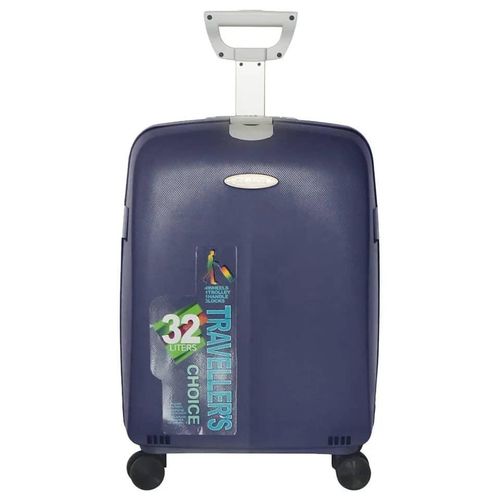 product_image_name-Generic-21 Inch PP Rolling Suitcase Single Lightweight Bag Hard Shell Travel Cabin Case Carry on Luggage Trolley Box With 4 spinner Wheels- Multicolor-1