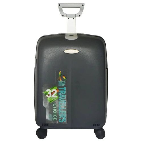 product_image_name-Generic-21 Inch PP Rolling Suitcase Single Lightweight Bag Hard Shell Travel Cabin Case Carry on Luggage Trolley Box With 4 spinner Wheels- Multicolor-2