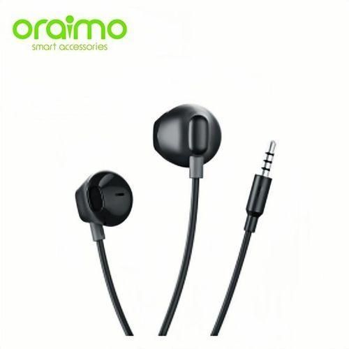 product_image_name-Oraimo- Halo Lite 3.5MM Half In-ear wired earpods Black Thickened Cable-1