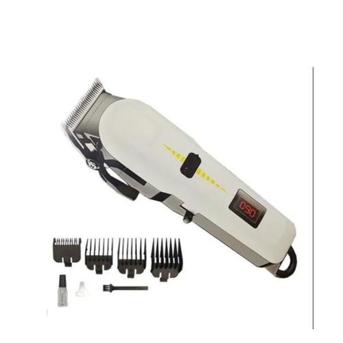 product_image_name-Generic-Gemmy rechargeable Original Hair clipper machine full set- black, white-2