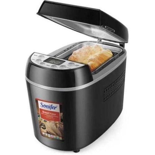 product_image_name-Sonifer- Automatic Electric Programmable Digital Bread Maker Machine- Black&White-1