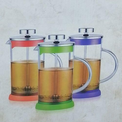 product_image_name-Other-1000ml Coffee Brewing kettle with a piston French Press - Clear-4