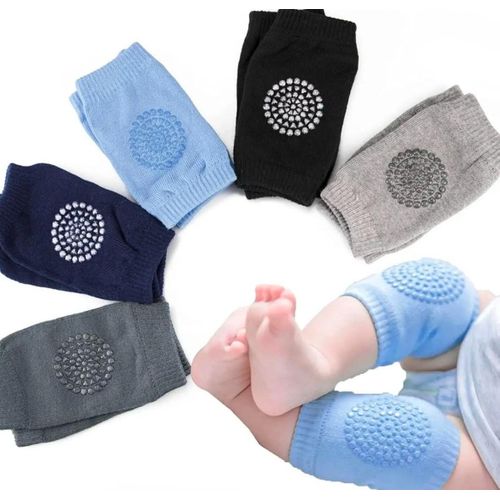 product_image_name-Generic-Baby Knee Pads Toddler Crawling Anti-Slip Solid Infant Boys Girls Elbow Pad - Multicolor-1