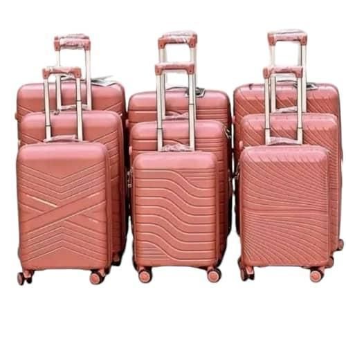 product_image_name-Generic-28inch Luggage Set, 1-Piece Travel Trolley Rolling Suitcase with TSA Lock Spinner, Hardside Carry on Luggage Set with Wheels and Telescoping Handle  Large Small Lightweight Suitcases Set- Multicolor-5