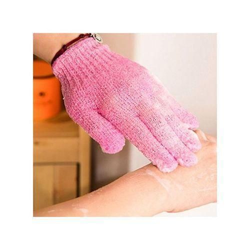 product_image_name-Fashion-4 Pairs Exfoliating Gloves For Scrub, Multicolours-4