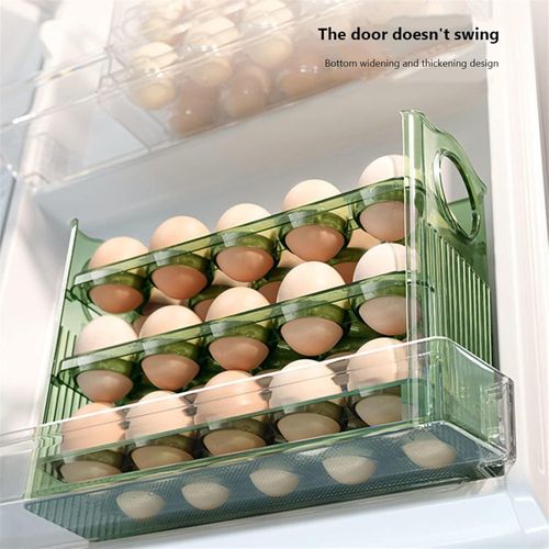 product_image_name-Generic-Egg Holder Egg Storage Box Refrigerator Organizer Food Containers Egg Fresh-Keeping Case Holder Tray Dispenser Kitchen Storage Boxes-1