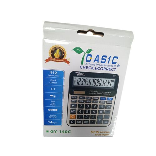 product_image_name-Generic-Office Calculator Check Correct Two Power Way 14 Digit Extra Large Disply Profit Margin With Battery For Office And School Business Calculator-2