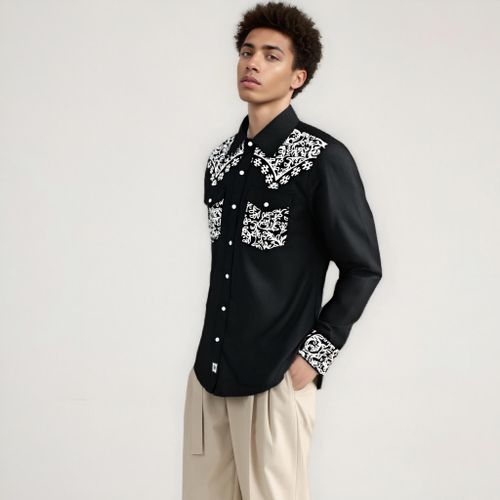 product_image_name-Fashion-Ethnic-style embroidered shirt, breathable and comfortable, suitable for various occasions-4