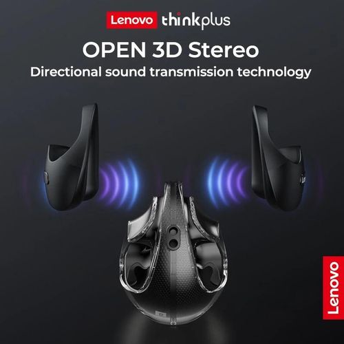 product_image_name-Lenovo-X15 Pro Bluetooth Headset Wireless Earphones Black-3