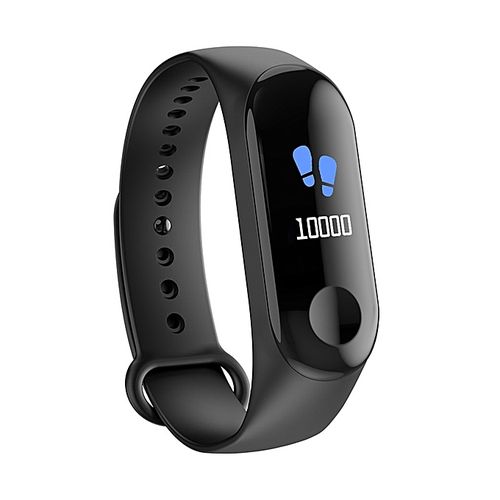 Shop Generic M3 Smart Fitness Band with Heart Rate Sensor Compatible ...