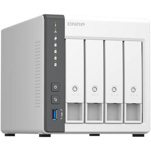 product_image_name-Qnap- TS-433-4G-US 4 Bay NAS with Quad-core Processor, 4 GB DDR4 RAM and 2.5GbE Network (Diskless)-1