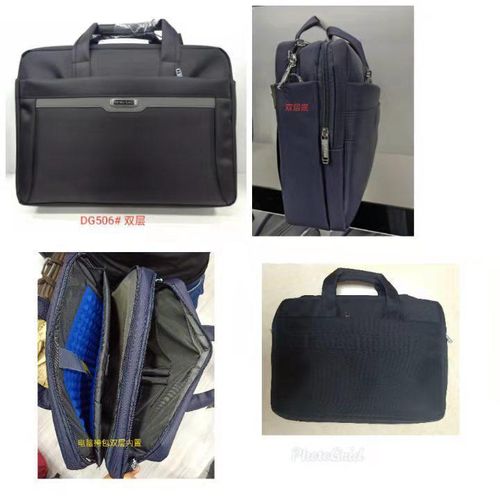 product_image_name-Generic-Large Capacity Waterproof Messenger Shoulder Bag For Business And Travel Work Office Briefcase Commute MacBook And Laptop Bag With Padded Compartment- Multicolor-4