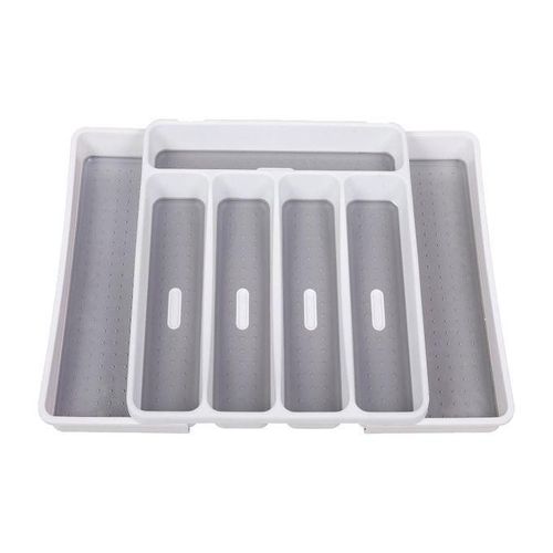 product_image_name-Generic-Silverware Organizer For Kitchen Foldable Cutlery Box Storage-4