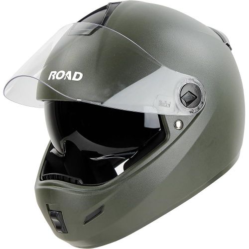 product_image_name-Generic-Steelbird SBH-34 ROX ISS Helmet with Inner sunshield & Clear Visor ISI Certified 600 MM - Black-1