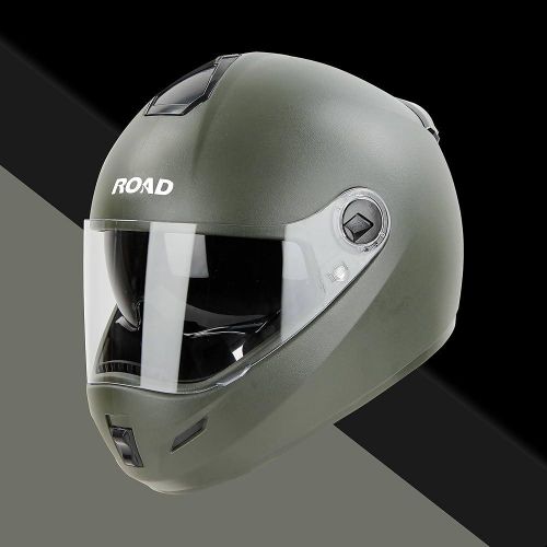 product_image_name-Generic-Steelbird SBH-34 ROX ISS Helmet with Inner sunshield & Clear Visor ISI Certified 600 MM - Black-7