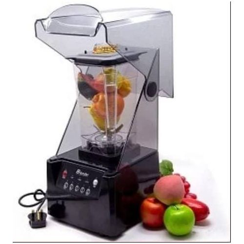 product_image_name-Generic-Commercial Ice Crusher Sound Proof Smoothie Blender Juicer With Timer Belt- Black. -1