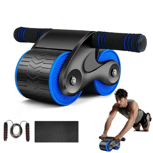 product_image_name-Generic-Automatic Rebound Aabdominal Wheel, 2023 New Wheels Roller Domestic Abdominal Exerciser, Ab Roller Wheel Exercise Equipment for  Core Workouts-2