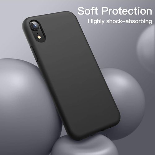 product_image_name-Generic-Iphone XR Silicone Case - Black-2