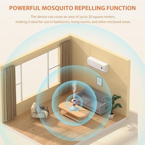 product_image_name-Generic-2 In 1 Mosquito Repellant And Humidifier With Colourful Lights Sold Without Mosquito Liquid-Multicolour-6