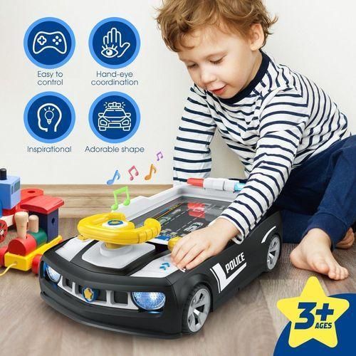 product_image_name-Generic-Interactive Simulated Driving Adventure Toy - Multicolor-4