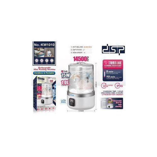 product_image_name-Dsp-1L 15W Cordless Laundry Washer For Dormitory Camping Water Saving Technology Portable ABS Washing Machine  -6