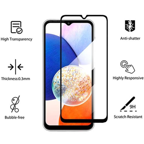 product_image_name-Samsung-Galaxy A23 4g/5g 2X Tempered Tempered Glass Glass Edge To Edge Full Tempered Glass Anti-Scratch -4