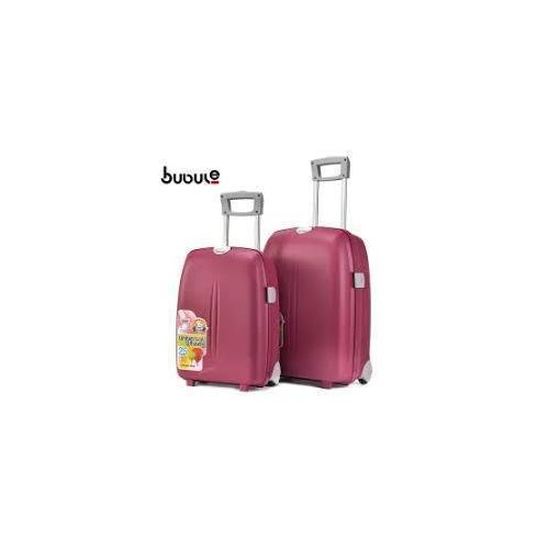 product_image_name-Generic-21 Inch PP Rolling Suitcase Single Lightweight Bag Hard Shell Travel Cabin Case Carry on Luggage Trolley Box With 4 spinner Wheels- Multicolor-5