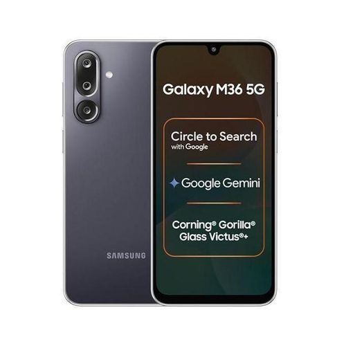 product_image_name-Samsung-Galaxy M36 - 6.7" 6GB RAM 128GB ROM 50MP 5000mAh - Black/Green-1