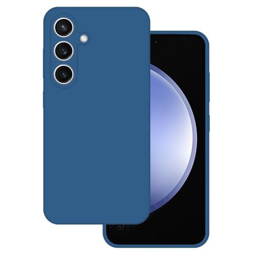 product_image_name-Samsung-Galaxy A05s Soft Rubber Liquid Silicone Case Cover Blue-1