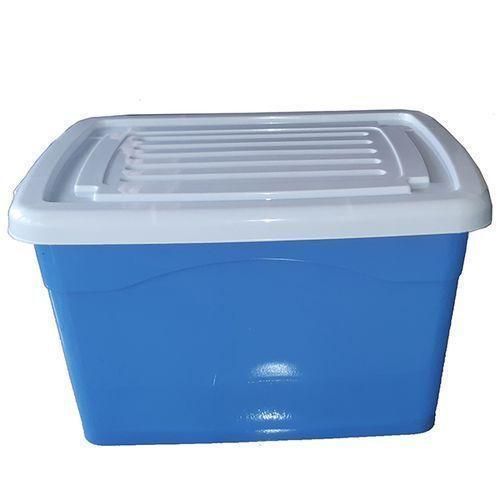 product_image_name-Generic-40L Plastic Storage Container- Blue & White-1