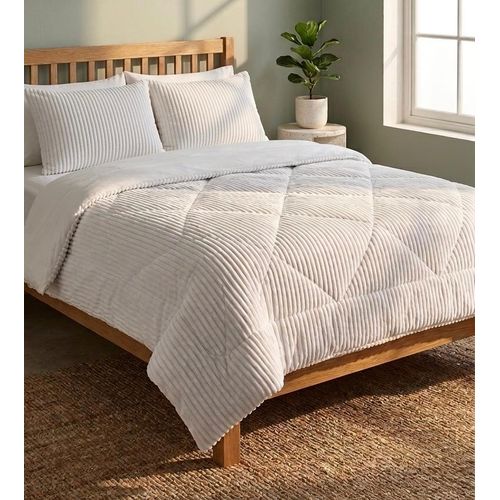 product_image_name-Generic-Luxury 4-Piece Pure White Ribbed Velvet Duvet Set (5x6) -2