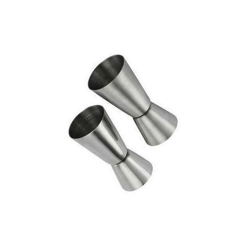 product_image_name-Generic-2PC Jigger Spirit Cocktail Alcohol Bar Double Shot Measure Cup 25/50 ML- Silver.-1
