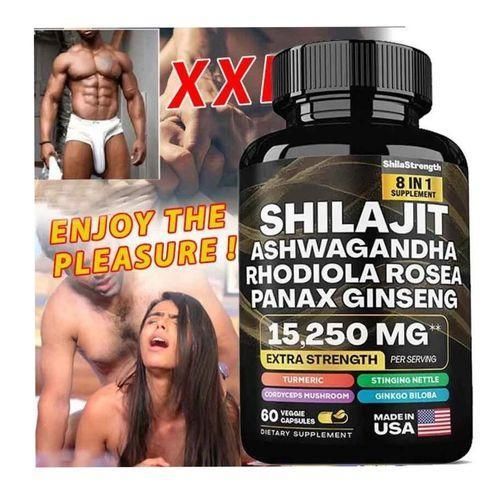 product_image_name-PURE SHILAJIT-Capsules With Ashwagandha Ginseng & More Fulvic Acid for Men/Women - 60caps-1